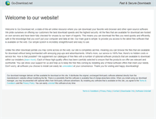 Tablet Screenshot of go-download.net